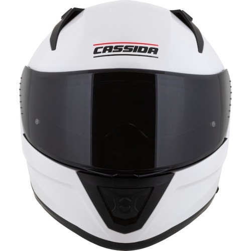 Motorcycle Helmet Cassida Aero Solid White/Black