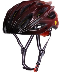 FORCE Bull Hue MIPS helmet, size S-M (55-58 cm), red/black