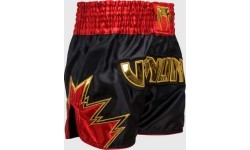 Venum Inferno Muay Thai šorti, melni/zelta/sarkani