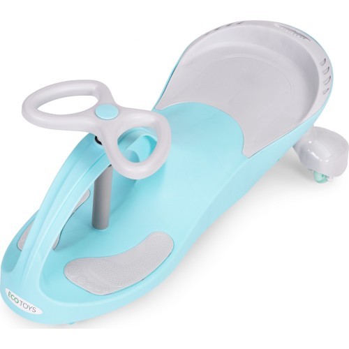 Гравитационный аттракцион детский транспорт колеса LED синий ECOTOYS