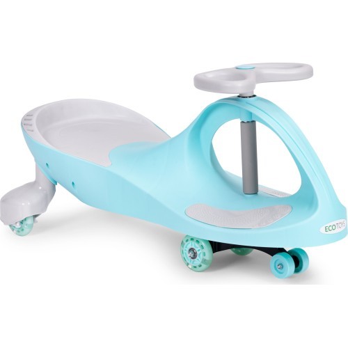 Гравитационный аттракцион детский транспорт колеса LED синий ECOTOYS