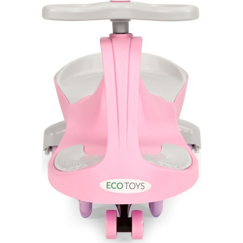 Gravity ride vehicle for kids LED wheels pink ECOTOYS