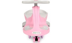 Gravity ride vehicle for kids LED wheels pink ECOTOYS