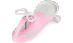 Gravity ride vehicle for kids LED wheels pink ECOTOYS