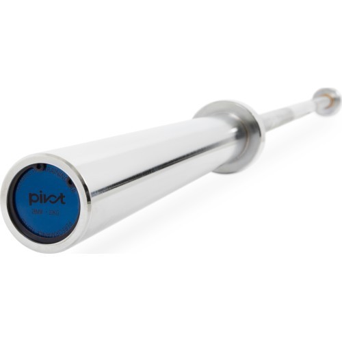 Pivot Fitness Pro Training Olympic Bar 220 cm Chrome