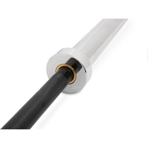 Pivot Fitness Pro Training Olympic Bar 220 cm Black