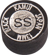 Kamui melns nūjas uzgalis Super Soft 13mm