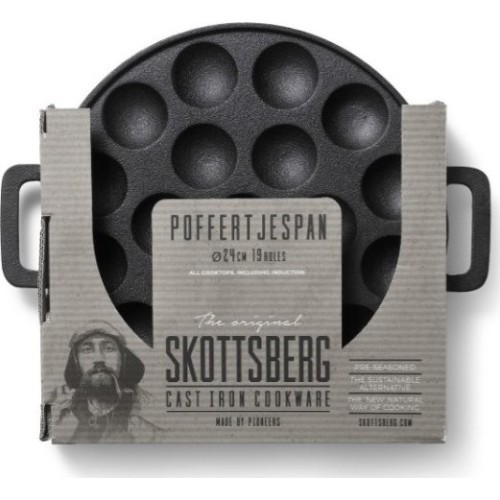 Skottsberg cast iron mini pancake pan 24 cm