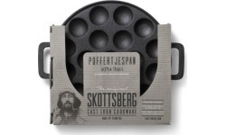 Чугунная сковорода для мини-панкейков Skottsberg 24 см