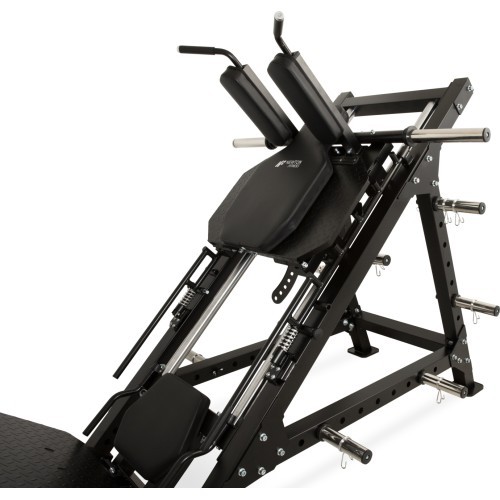 Newton Fitness Black Series BLK-875 жим ногами и хак-присед