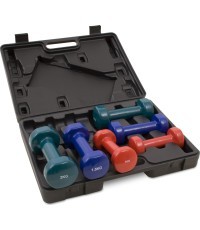 Crown Vinyl Dumbbell Set 9 kg