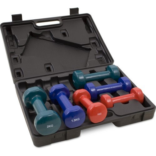 Crown Vinyl Dumbbell Set 9 kg