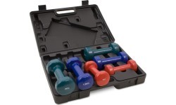 Crown Vinyl Dumbbell Set 9 kg