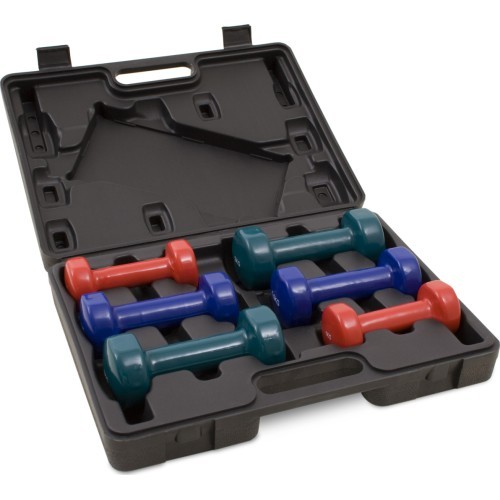 Crown Vinyl Dumbbell Set 9 kg