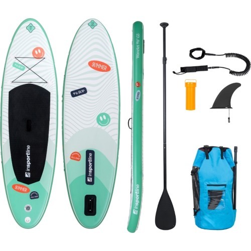Paddle Board w/ Accessories inSPORTline Wavelet 9’6” - Green