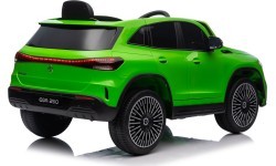 Электромобиль Mercedes Benz EQA 250, зелёный