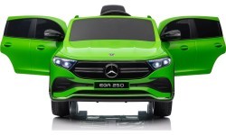 Электромобиль Mercedes Benz EQA 250, зелёный