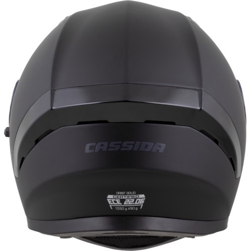 Motocikla ķivere Cassida Orbit Solid matēti melna/melna