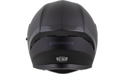 Мотошлем Cassida Orbit Solid матовый черный/черный