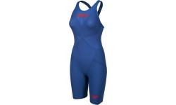 Sacensību peldkostīms sievietēm Arena W Carbon Glide FBSLCB, zils - 730