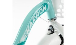 Bērnu velosipēds Karbon Mimi 14 sky-white