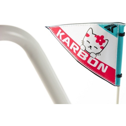Bērnu velosipēds Karbon Mimi 14 sky-white