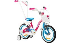 Velosipēds Karbon Mimi 14 pink-blue