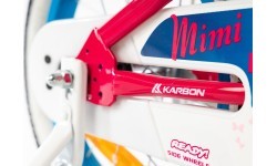 Karbon Mimi 14 Bicycle pink-blue