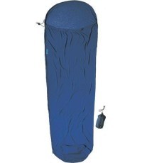 Вкладыш для спального мешка Cocoon Coolmax, синий