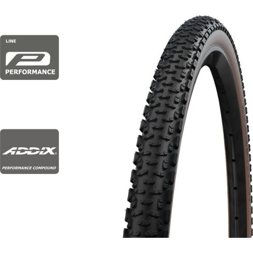 Schwalbe G-One Ultrabite ADDIX Performance RaceGuard TLE tire 28" x 1.70" (45-622), tubeless, foldable