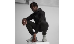Мужская толстовка Puma Pumatech FZ Hoodie, тёмно-чёрная 624385 01
