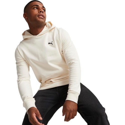 Мужская толстовка Puma Better Essentials Hoodie FL белая 676814 99