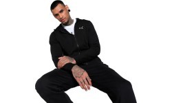 Мужской свитшот Puma Better Essentials Full-Zip чёрный 676815 01