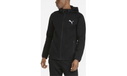Мужская толстовка Puma Evostripe FZ Hood, черная