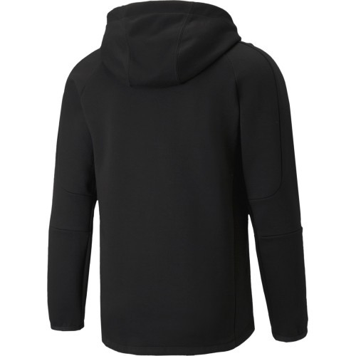 Puma Evostripe FZ Hood vīriešu džemperis, melns