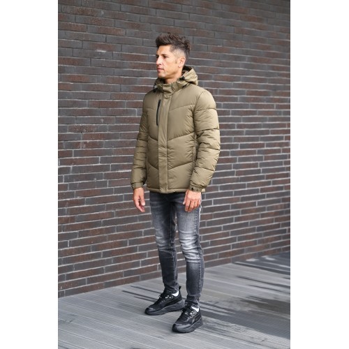 J.Style vīriešu jaka, haki 31M5033-62