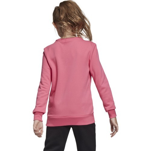 Adidas YG MH Bos Crew bērnu džemperis Pink DV0322