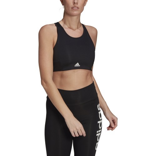 Спортивный бюстгальтер Adidas женский W 3s Bt Black GL3806