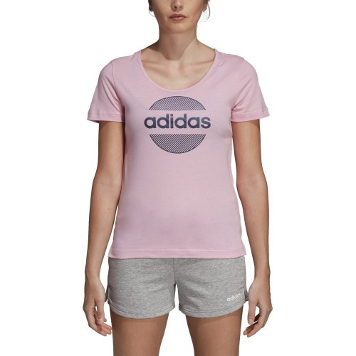 Блузка Adidas Linear Tee II, розовая DV3000