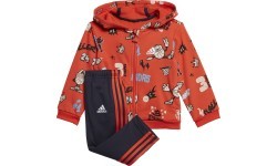 Adidas Kids Tracksuit I Grap Fz Hd J Red Blue GD3924
