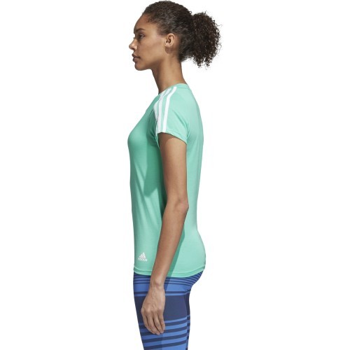 Adidas sieviešu krekls Ess 3S Slim Tee Green CF8835
