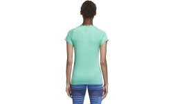 Женская футболка Adidas Ess 3S Slim Tee Green CF8835
