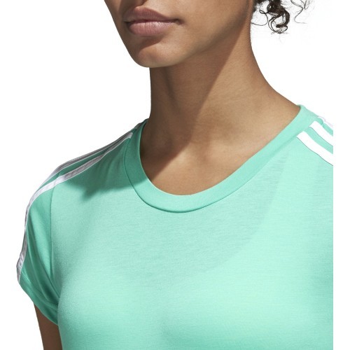 Adidas sieviešu krekls Ess 3S Slim Tee Green CF8835