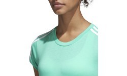 Женская футболка Adidas Ess 3S Slim Tee Green CF8835