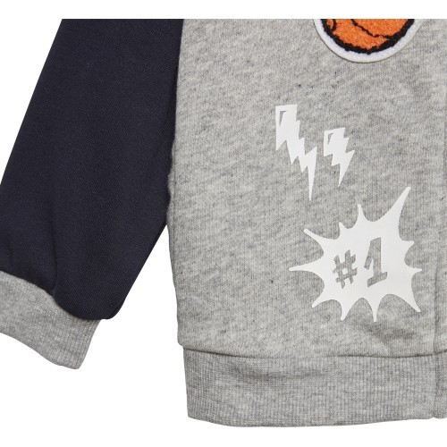 Adidas I Coll Mix Ts1 bērnu sporta kostīms, pelēks GE0018