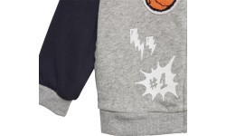 Adidas I Coll Mix Ts1 bērnu sporta kostīms, pelēks GE0018