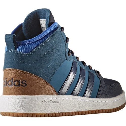 Обувь Adidas Neo Cf Hoops Mid Wt Blue