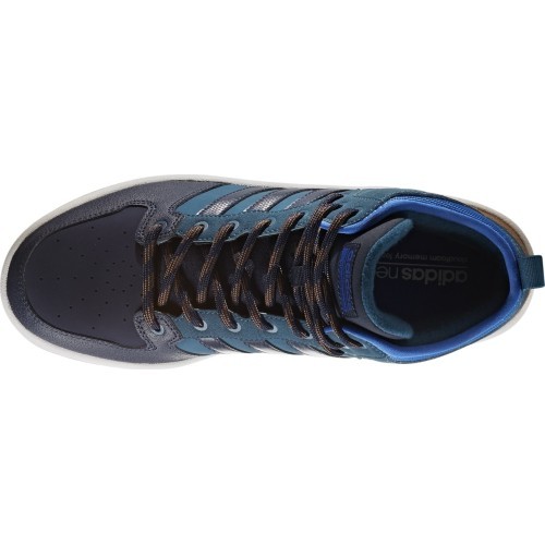 Обувь Adidas Neo Cf Hoops Mid Wt Blue