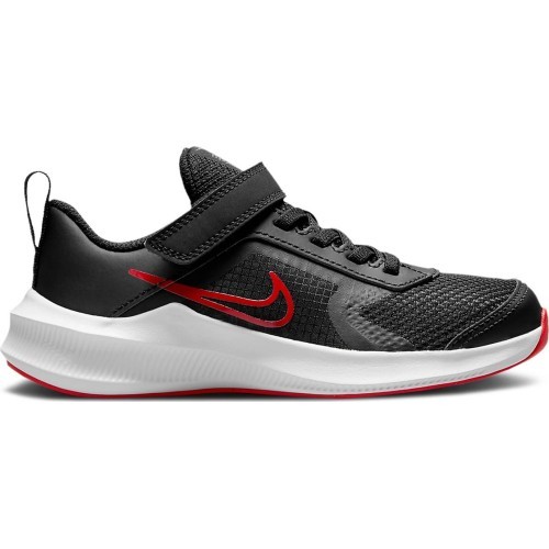 Nike Downshifter 11 bērnu sporta apavi, melni/sarkani CZ3959 005