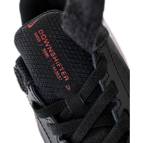 Nike Downshifter 11 bērnu sporta apavi, melni/sarkani CZ3959 005